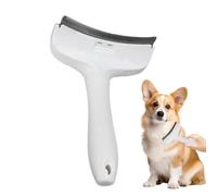 Professional Pet Grooming Brush - Stainless Steel Hair Removal Tool | Tight Teeth For Thinning & De-Shedding Short-Haired Cats Or Dogs