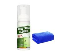 Professional Pool Table Cleaner - 100ml Billiard Felt Care Agent | Deep Cleaning Mousse with Towel for Garden Home, Cloth, Sports Maintenance, Maintenance Kit for Clubs