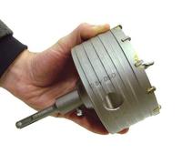 Professional Quality 110mm TCT Core Drill Bit with SDS Shank DR108 by Toolzone