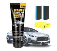 Professional Scratch Remover Wax - 120ml Auto Polishing Paste, Black Paint Cleaning Cream, Vehicle Exterior Compound | Clear Coat Scratch Correction, Bumper Scuff Repair, Alloy