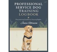 Professional Service Dog Training Log Book: Documenting Excellence, Ensuring Rights (Service Dog Playbooks)