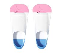 Professional Silicone Swimming Fins - Stroke | Lightweight Diving Training Fins with Comfortable Foot Pockets | For Adults Children Freestyle Breaststroke, Soft Flexible Silicone Bla