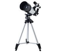 Professional Telescope for Adults, 70mm Aperture 300mm Focal Length Astronomical Portable Refractor Telescopes for Kids and Beginners, with Adjustable Tripod 2 Eyepieces 3X Barlow Lens YangRy