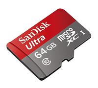 Professional Ultra SanDisk 64GB MicroSDXC Card for Samsung I7500L Phone is Custom formatted for High