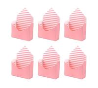 Professional Valentines Day Box, 6-Piece Large Capacity Organizer for Kids Wedding Holiday Celebration Festival Flowers Bouquet Snacks Cards