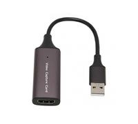 Professional Video Capture Card, Aluminium Alloy Frame for Stunning Video Quality, Supports 4K 30Hz Input & 1080P 60Hz Output, Perfect for Gaming and