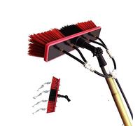 Professional Window Cleaning Kit - Extendable Pole & Brush for Conservatory Roofs Solar Panel Cleaning Streak-Free Shine Easy Reach Home & Commercial Use