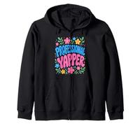 Professional Yapper Funny Sarcastic Humorous Sudadera con Capucha