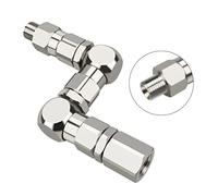 Professional Z-Type Paint Sprayer Swivel Joint 6500 PSI Heavy Duty Stainless Steel Rotating Connector for Airless System