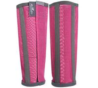 Professional's Choice Botas de mosca Deluxe - Paquete de 4 (grande, rosa)