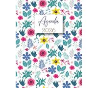 Professionnel Agenda Journalier 2026: Planificateur Grand Format A4 | 1 Page Par Jour avec Heure | 12 Mois du 1er janvier au 31 décembre