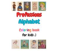 Professions alphabet: Professions alphabet | Coloring book for kids