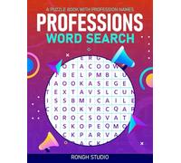 Professions Word Search: A Profession Names Themed Puzzle Book