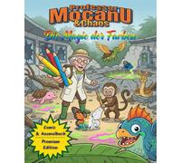 Professor Mocanu & Chaos - Die Magie der Farben - Premium Edition: Ein farbenfrohes Comic-Abenteuer mit 20 faszinierenden Ausmalbildern für kreative Kinder