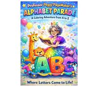 Professor Peggy PageMaker's Alphabet Parade: An Animal ABC Coloring Book for Preschoolers Ages 3-7