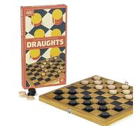 PROFESSOR PUZZL- Dames - Draughts (Jeux DE Societe), Multicolor (WGW1549)