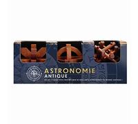 Professor PUZZLE Antigua Juego de 3 Rompecabezas de Madera inspirados en los espíritus más Brillantes de la Astronomía-Soluciones Incluidas (PP9543)