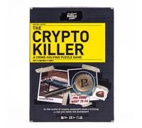 Professor Puzzle Crypto Killer: A Strategic Mystery Board Game for Ages 10 and U