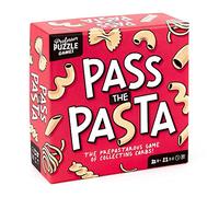 Professor Puzzle Pass The Pasta Games | Puzzle | A partir de 8 años | 2-5 jugadores | 20 minutos de tiempo de juego, rojo