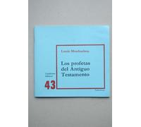 Profetas Del Antiguo Testamento, Los: Cuaderno Bíblico 43 (Cuadernos Bíblicos)