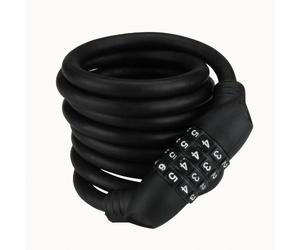 Profex Schloss Spiralkabel Soft - Candado para Bicicleta