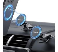 PROfezzion 2-Pack Soporte Movil Coche para Magsafe, Soporte Magnetico para Salpicadero de Coche, el Hogar y la Oficina Compatible con iPhone 17 16 15 14 13 12 Pro MAX y Todos los Teléfonos