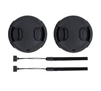 PROfezzion 2 Tapa de Objetivo Lente Frontal 52mm para Nikon D3100 D3200 D3300 D5300 D5500 con Objetivo Kit AF-S 18-55mm, Fujifilm XM5 XA7 XT30 XT20 con Objetivo Kit XC 15-45mm y más Objetivos 52mm