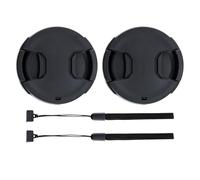 PROfezzion 2 Tapa de Objetivo Lente Frontal 58mm para Canon EOS 4000D 2000D 1300D 1200D 850D 800D 760D 700D 650D 600D 550D 500D 250D 200D 100D con Objetivo Kit EF-S 18-55mm y más Objetivos 58mm