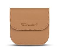 PROfezzion Funda de almacenamiento para filtro de lente de cámara de lujo para 1 filtro como UV, CPL, ND, filtro polarizador, filtro de densidad neutra, filtro de difusión negro de hasta 82 mm de