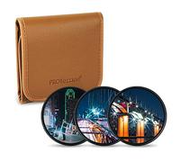 PROfezzion Kit de Filtros de Efecto Estrella 55mm para Nikon D3500 D3400 D5600 con Objetivo Kit AF-P 18-55mm, para Sony A7 A7II A7III A7IV A7V con Objetivo Kit FE 28-70mm y más Objetivos 55mm