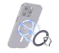PROfezzion mag-Safe Anillo, Anillo Magnético Teléfono Titular de la Empuñadura del Teléfono para el iPhone 16 16 Plus 16 Pro 16 Pro MAX 15 14 13 12 Series y Magsafe Caso(Morado)