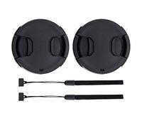 PROfezzion Tapa Frontal para Objetivo de 55 mm con Protector de Tapa de Lujo para Nikon D3400 D3500 D5600 D7500 con AF-P 18-55 mm para Sony A7 A7 II III con FE 28-70 mm Lente