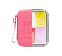 PROfezzion Estuche para tarjetas Yoto, álbumes de tarjetas de hasta 88 tarjetas, páginas protectoras transparentes y bolsillos en ángulo para un acceso cómodo, diseño de cremallera con correa de
