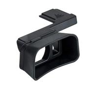PROfezzion Visor Ocular Silicona Suave de Largo y Extendido para Fujifilm X100VI X100V (Instalado y Asegurado con Zapata de Cámara)