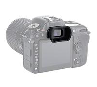 PROfezzion Visor Ocular Silicona Suave de Largo y Extendido para Nikon D7000 Series, D5200 D5100 D5000, D3000 Series, D750 D610 D600 Cámara Reemplazo Nikon DK-20 DK-21 DK-23 DK-24 DK-25 DK28