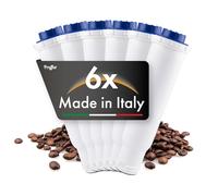 Proffee Metis | 6x Filtro de agua compatible con Krups F088 Aqua Filter System, Melitta Pro Aqua, Nivona NIRF-700 cartucho filtrante para cafeteras automáticas y máquinas de café
