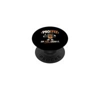 Proffee Sip Fuel Crush It Proteína Café Entrenamiento Motivación PopSockets PopGrip Adhesivo
