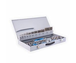 PROFI 56 piezas juego de herramientas M3-M20 HSS GSR, Herramientas de roscar, Cojinete de roscar