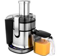 Profi Cook PC-AE 1156 - Exprimidor Profesional - Bol de 1 litro - 5 velocidades - 800 Watts - Color Plata y Negro