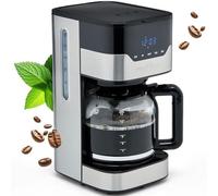 Profi Cook ProfiCook PC-KA 1169 - Cafetera automática (función de selección de aroma, sensor táctil, temporizador digital de 24 horas, 1, 5 litros, acero inoxidable, 1, 5 L), color negro