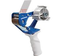 profi dispensador de mano de rollos de celo adhesivo con freno y carcasa de metal. calidad profesional