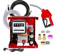 Profi-Pumpe® Kit Bomba de Gasoil 230V Diesel EXELENZ-2 | Caudal 60L/min (3600 l/h) | Motor 550W Potente y Autocebante | Set Completo con Pistola Automática, Contador Digital y Mangueras