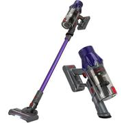 ProfiCare® Aspiradora inalámbrica con batería, sin Bolsa, batería de 22,2 V, extrafuerte, para alfombras de Pelo de Animales, Suelos Duros de Coche, 35 Minutos de Tiempo de Funcionamiento, Pantalla