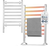 ProfiCare Calentador de Toallas eléctrico | Toallero y secador de baño | IP22 | Incl. Material de Montaje y Soportes | Toallero sin taladros | radiadores silenciosos | 1,5m Cable | PC EHW 3115