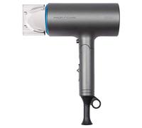 ProfiCare HT 3073 Secador Pelo Profesional Iónico, Diseño de Tubo, Mango Plegable, 3 Niveles Temperatura y Potencia, Boquilla Concentradora 360ºC, Azul, 1600W