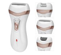 Proficare lbs 3002 set depiladora, afeitadora fermenina, eliminador callos y masaje facial, ideal viaje, batería, 600 , blanco