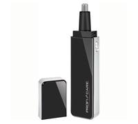 Proficare ne 3050 cortapelos nariz y orejas, cuchilla acero inoxidable, luz led, sin dolor, capucha protectora, , negro