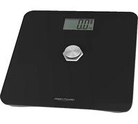 ProfiCare® PC-PW 3112 - Báscula digital con rango de medición de 5 g - 180 kg y pantalla LCD grande | Báscula digital con energía cinética y superficie de cristal | PC-PW 3112 negro
