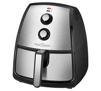 ProfiCook FR 1115 H Freidora Sin Aceite por Aire Caliente, 1500 W, 3.5 Litros, Acero Inoxidable, Gris y Negro