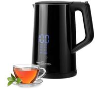 ProfiCook® Hervidor con ajuste de temperatura 1,7 litros - selección de temperatura 50°-100°C, función mantener caliente, tetera con ajuste de temperatura - PC WKS 1243